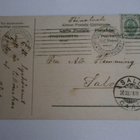 Antrea, Vuoksi, silta ja rantanäkymä, vanha väripk, p. 1906 - pikkukuva 2
