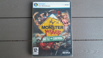 PC DVD: Monster Madness: Battle For Suburbia peli (2007)UUSI