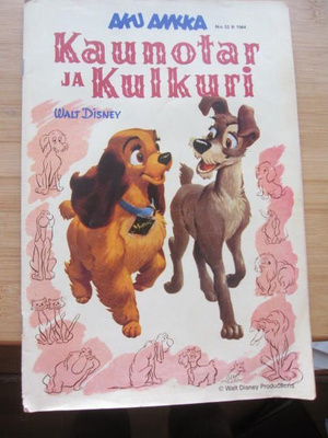 AKU ANKKA lehti n:o 52 B vuodelta 1984