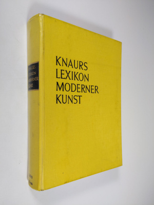 Knaurs lexikon moderner kunst