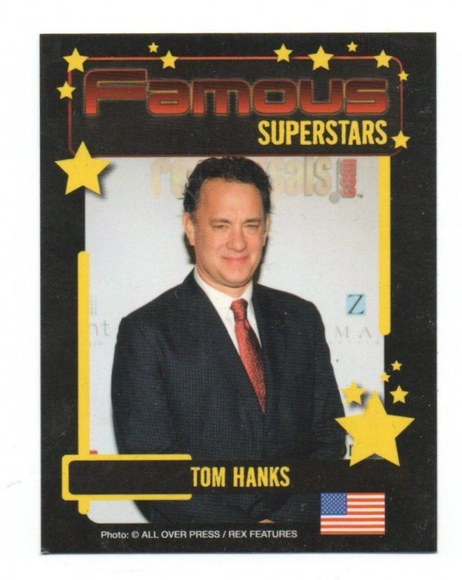 Famous SUPERSTARS n:o 096 TOM HANKS