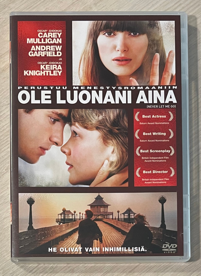 Ole luonani aina (2010) Kazuo Ishiguron menestysromaanista