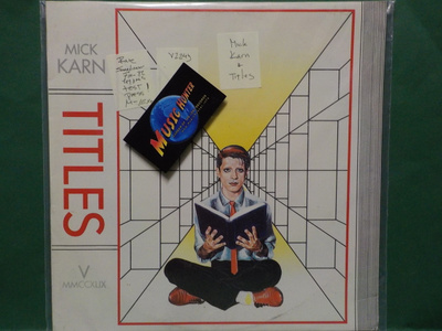 MIKE KARN - TITLES - FIN82 1ST.PRESS, TEST PRESS M-/EX+ LP
