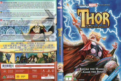 thor tales of asgard (30 567) k -FI- nordic, DVD marvel,