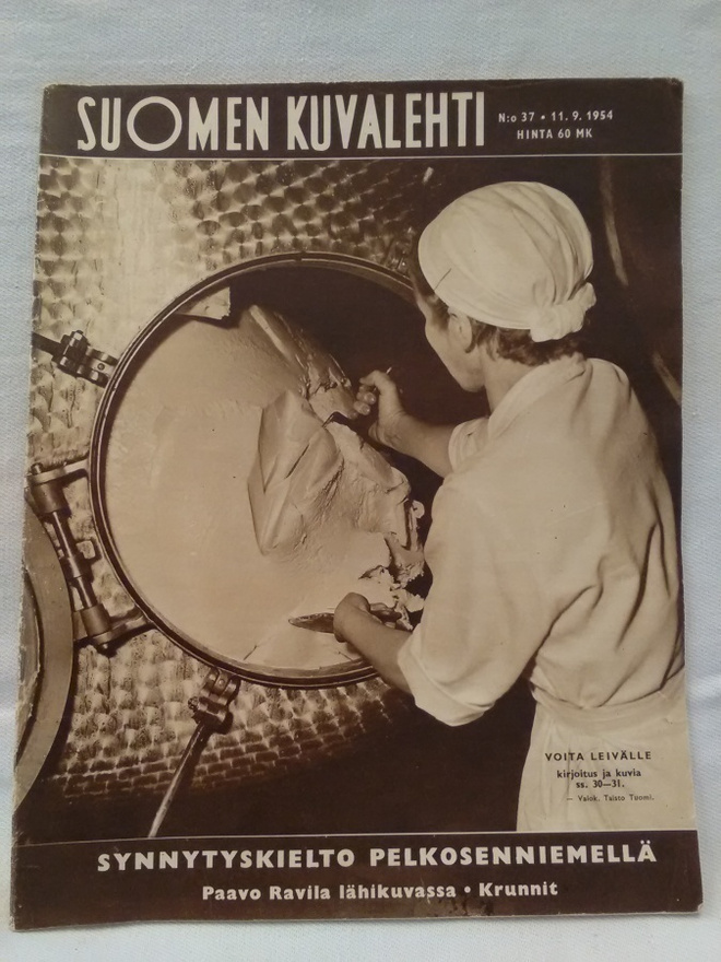 Suomen Kuvalehti N:o 37 syyskuu 1954