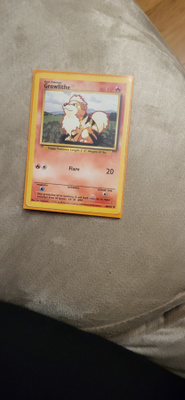 Growlithe - Base set 1 (BS1) card