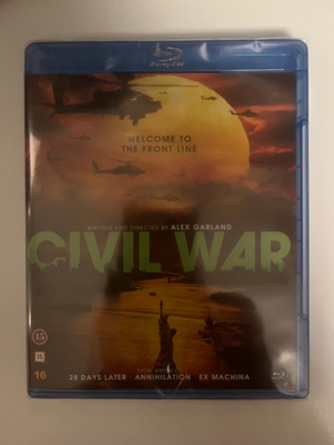 Civil War (2024) Blu-ray (UUSI)