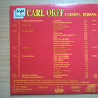 Carl Orff - Carmina Burana CD - pikkukuva 2