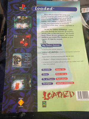 Peliesite: Loaded - Sonyn alkuperäinen lanseerausmainos
