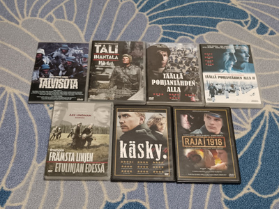 Suomalaisia Sotaelokuvia DVD