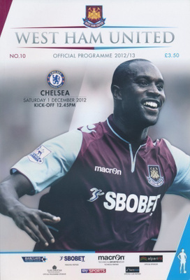 Jalkapallo otteluohjelma West Ham - Chelsea