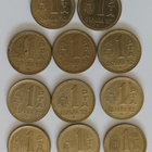 11 kpl Espanja 1 ptas1980-1982, 2 kuvaa - pikkukuva 1