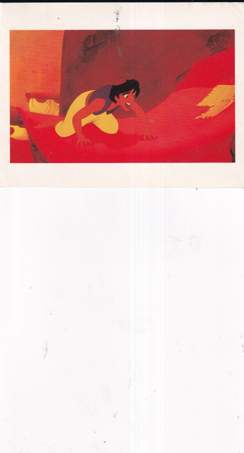 Walt Disney, Aladdin , Aladdin yrittää "lainata"  b573