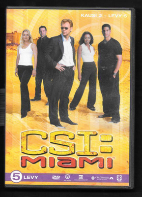 DVD - CSI -  kausi 2 levy 5