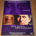 DVD ÄLÄ SANO SANAAKAAN  SPECIAL EDITION  TRILLERI - pikkukuva 1