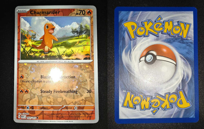Pokémon Charmander Cosmos reverse holo