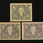 Itävalta Notgeld 10, 20, 50 Heller, Schönau 1920 - pikkukuva 1