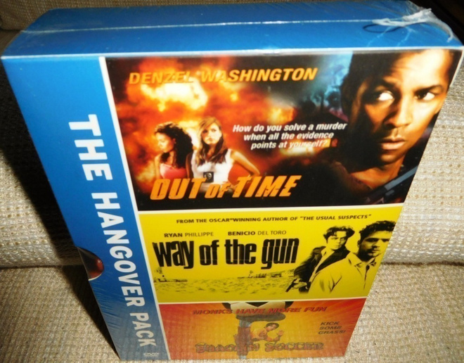 Out Of Time & Way Of Gun & (muoveissa) [3x DVD] (3 elokuvaa)