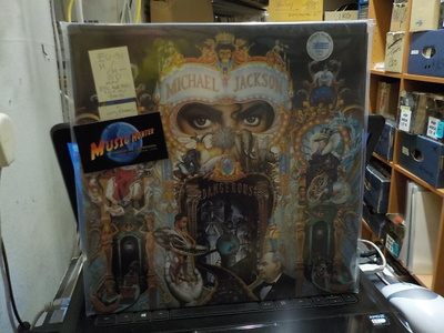 MICHAEL JACKSON - DANGEROUS 2LP 1ST EU-91 PRESS M-/M-