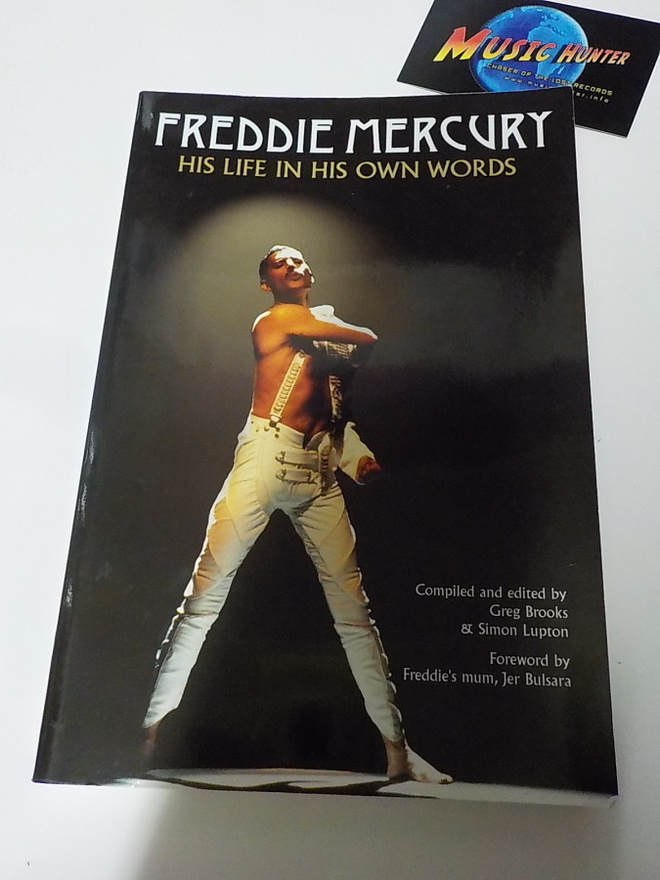 FREDDIE MERCURY - HIS LIFE IN HIS OWN WORDS KIRJA