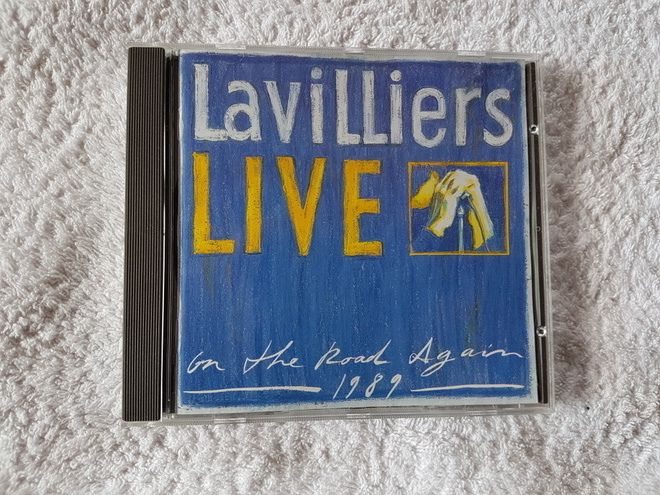 CD "BERNARD LAVILLIERS - ON THE ROAD AGAIN 1989" live