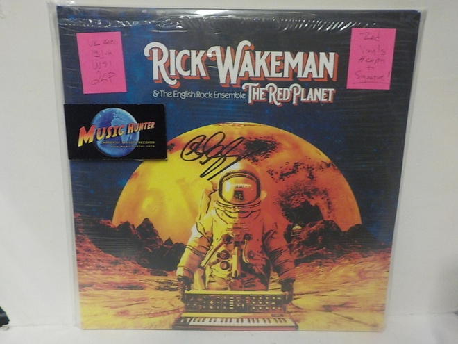 RICK WAKEMAN & THE RED PLANET UUSI 2LP + NIMMARI !!!!