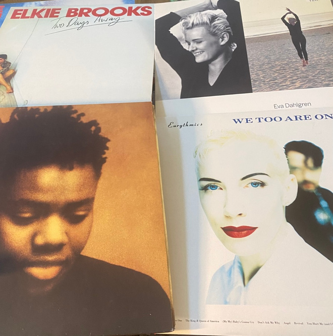 Tracy Chapman, Eurythmics, Elkie Brooks, Eva Dahlgren