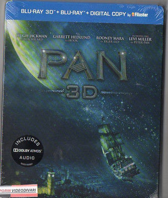 Pan	(1 413)	k	-FI-	BLU-RAY	Steelbook,	(2)	hugh jackman	2015