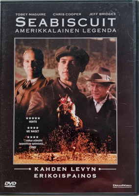 SEABISCUIT KAHDEN LEVYN ERIKOISPAINOS DVD