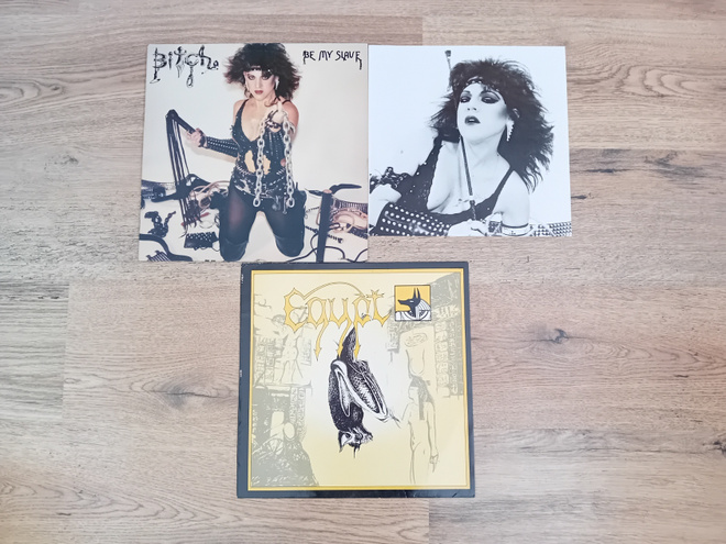 Bitch - Be My Slave + Egypt - Egypt LP:t