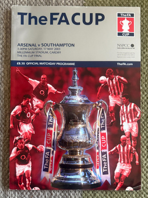 THE F.A. CUP FINAL 2003 OFFICIAL PROGRAMME