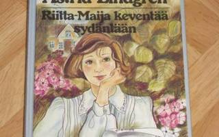 Astrid Lindgren: Riitta-Maija keventää sydäntään.