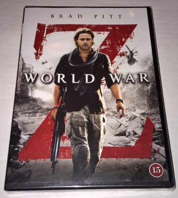 WORLD WAR BRAD PITT DVD