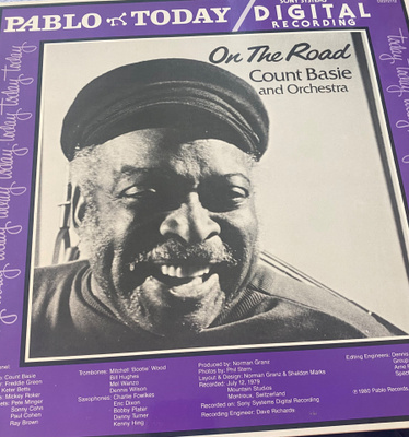 Count Basie: On The Road 1980 LP
