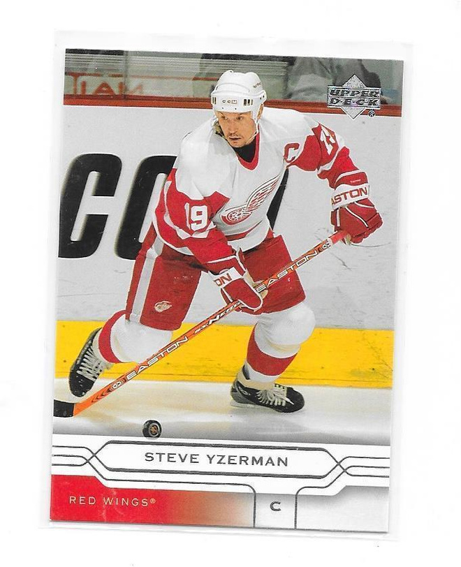 2004-05 Upper Deck #66 Steve Yzerman Detroit Red Wings