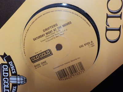 DRIFTERS - SATURDAY NIGHT AT THE MOVIES / AT THE CLUB EX+ 7"