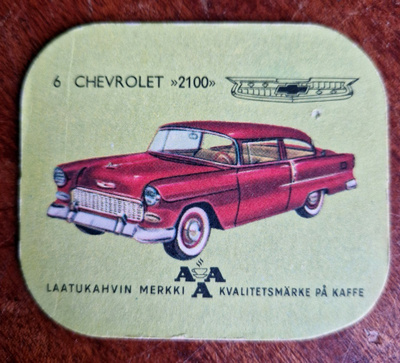 AAA KAHVIKUVA 6 Chevrolet 2100
