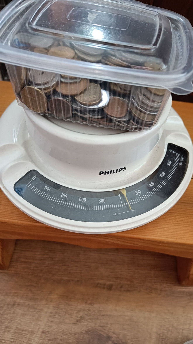 Ulkomaalaisia kolikoita n.1 kg
