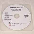 Walt Disney - IN STORE TRAILER MAY-SEPT 2011 - dvd - pikkukuva 1