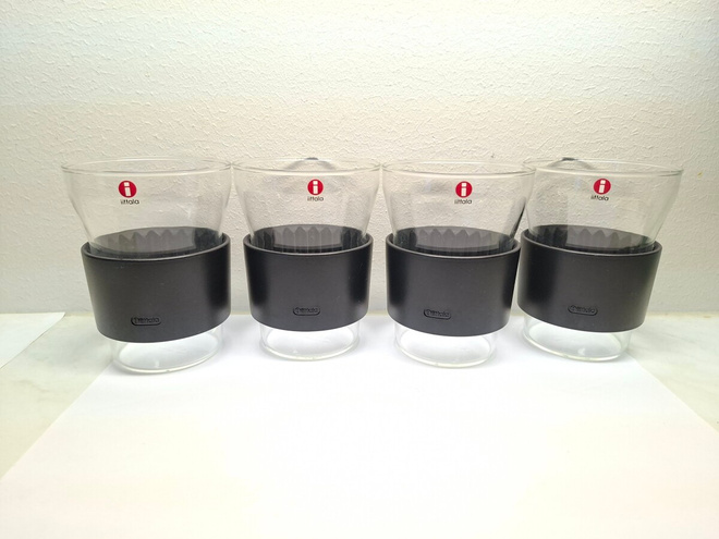 Iittala Hotcool Tea Iris coffee lasi 4 kpl, Björn Dahlström