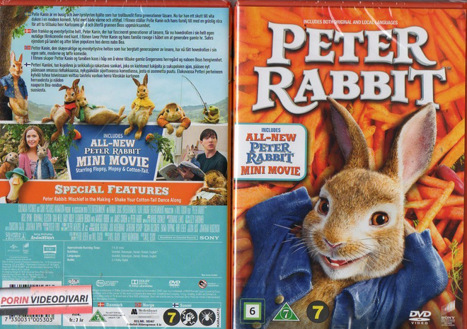 Peter Rabbit	(28 736)	UUSI	-FI-	DVD	nordic,			2018