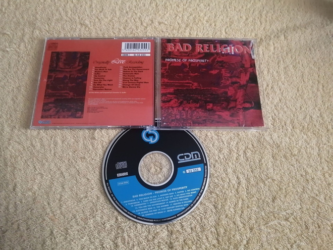 BAD RELIGION - Promise Of Prosperity CD