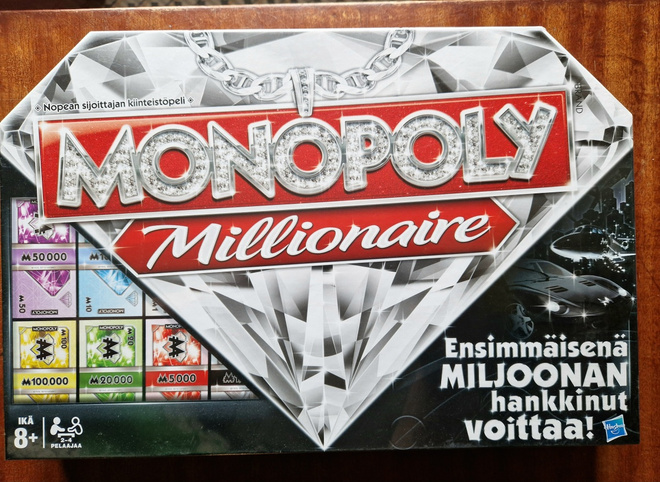 Monopoly  Millionaire 2017 . UUSI MUOVEISSA