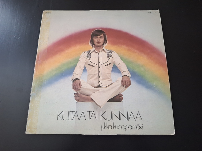 JUKKA KUOPPAMÄKI - KULTAA TAI KUNNIAA . LP