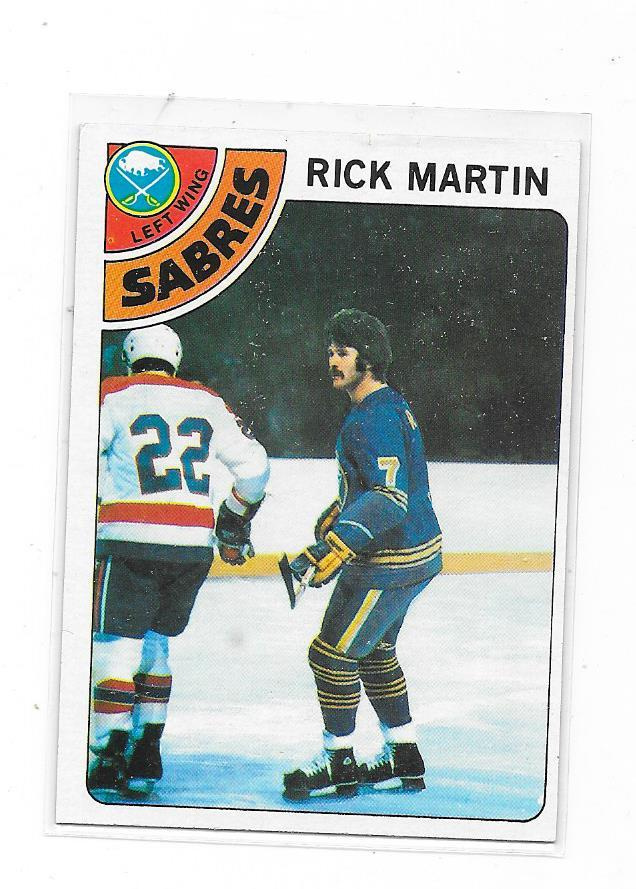 1978-79 Topps #80 Rick Martin Buffalo Sabres
