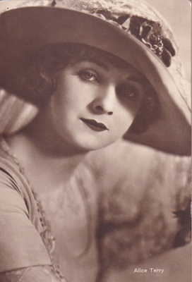 Alice Terry, Filmitähti ,Nainen, wanhakortti   ,   b641