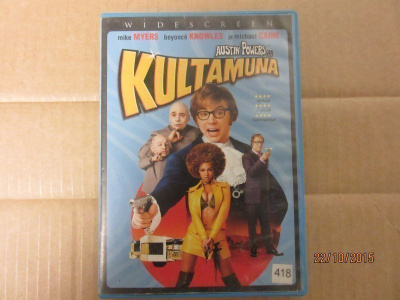 Austin Powers ja kultamuna (DVD)*
