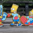 Simpsons Kuuluisa sarja. 3 Pinssiä,. Valmistajan leimalla. - pikkukuva 2
