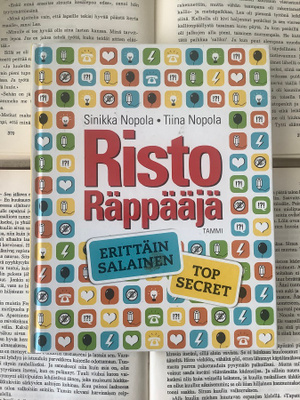 Sinikka Nopola - Risto Räppääjä: erittäin salainen (sid.)
