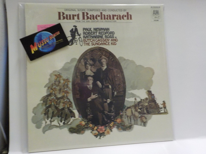 BURT BACHARACH - BUTCH CASSIDY AND THE SUNDANCE KID M-/M- LP